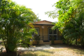 A-type cottage exterior - couple friendly farm stay near Trimbakeshwar Nashik